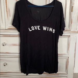 Love wins tee